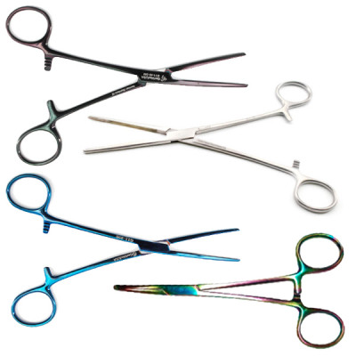 Rochester Carmalt Forceps Color Coated