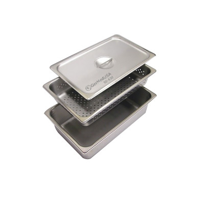 Sterilizing Trays  Perforated Tray Size 51x31x15.4cm