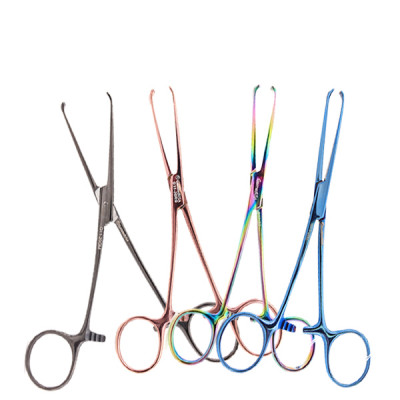 Allis Tissue Forceps Color Coated