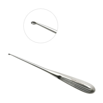 Brun Curette 8 inch Angled