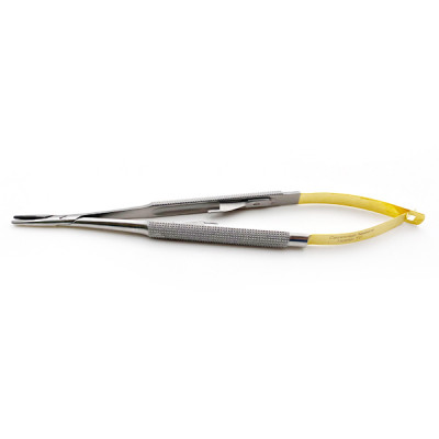 Castroviejo Micro Needle Holder Tungsten Carbide Serrated