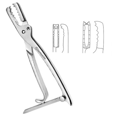 Farabeuf Lambotte Forceps With Ratchet