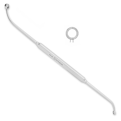 Faulkner Ethmoid Curette Sharp Sharp 9 inch