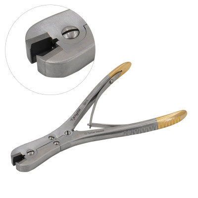 Flush Front & Side Wire Cutter Double Action 7 inch max .062 inch (1.6mm)