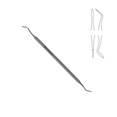 Hollenback Elevator and Spatula 6 1/4" Double Ended Sharp / Sharp