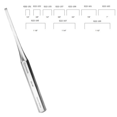 Hibbs Osteotome Straight 9 inch