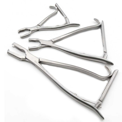 Kern Bone Holding Forceps With Ratchet