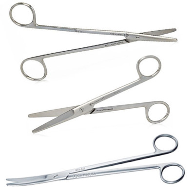 Dissecting Lobectomy Espohageal Scissors Cardio and Thoracic Instruments