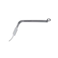 Bent Hohmann Retractor Extra Long Handle Narrow Short Tipped 11" Blade 19mm Handle 10"