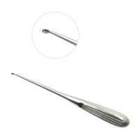 Brun Curette 8" Angled