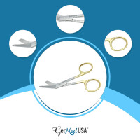 Lister Bandage Scissors 3 1/2˝ - Tungsten Carbide
