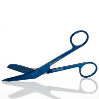 Lister Bandage Scissors 5 1/2" Blue Coated
