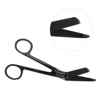 Lister Bandage Scissors 5 1/2" Gun Metal Coated