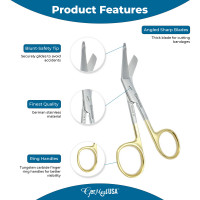 Lister Bandage Scissors 5 1/2˝  - Tungsten Carbide