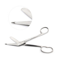 Lister Bandage Scissors 8" with One Large Ring