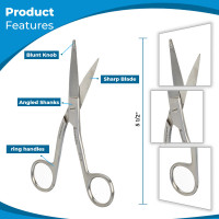 Hi Level Bandage Scissor  5 1/2&quot; (Knowles) Left Hand