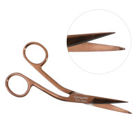 High Level Bandage Scissors 5 1/2" Rose Gold Coated (Knowles)