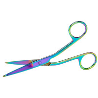 Hi Level Bandage Scissors 5 1/2" Rainbow Color Coated (Knowles)