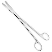 Sims Uterine Scissors Straight 8" - Blunt Blunt