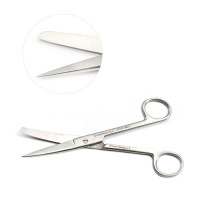 Operating Scissors Sharp Blunt Curved 5"
