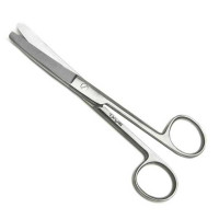 Operating Scissors Blunt Blunt Curved 6"