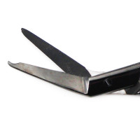 Stitch Scissors Stainless Steel 4 1/2" 45 Degree Gun Metal Coated