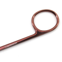 Stitch Scissors Stainless Steel 4 1/2" 45 Degree Rose Gold Coated