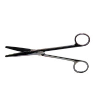 Mayo Dissecting Scissors Straight 6 3/4" Gun Metal Coated