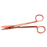 Mayo Dissecting Scissors Straight 6 3/4" Rose Gold Coated