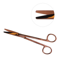 Mayo Dissecting Scissors Straight 6 3/4" Rose Gold Coated
