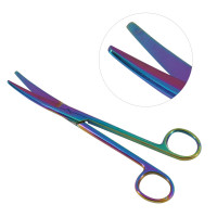 Mayo Dissecting Scissors Curved 6 3/4" Color Coated