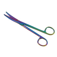 Mayo Dissecting Scissors Curved 6 3/4" Color Coated
