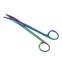 Mayo Dissecting Scissors Curved 6 3/4" Color Coated