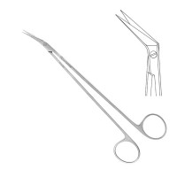 Potts Smith Scissors Angled on Side 45° 7 1/2"