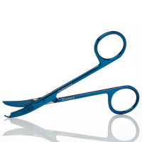 Northbent Stitch Scissors 4 1/2" Blue Coated