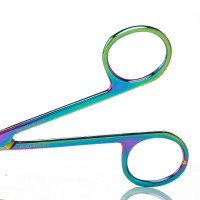 Northbent Stitch Scissors 4 1/2" Rainbow Coated