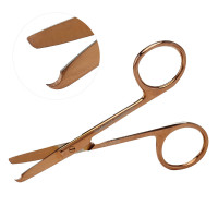 Suture Scissors 5 1/2" Straight Rose Gold Coated