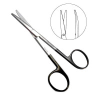Strabismus Scissors 4 1/2" Curved Supercut
