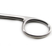 Heath Wire-Cutting Scissors 6 1/4" One Serrated Blade