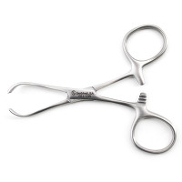 Lorna Non Perforated Towel Clamp 3 1/2"