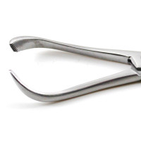 Lorna Non Perforated Towel Clamp 3 1/2"