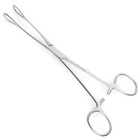 Foerster Sponge Forceps Curved 7" Smooth Jaws