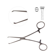 Allis Tissue Forceps 6" 4x5 Teeth, Gun Metal Coated