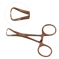 Backhaus Towel Clamps 3 1/2" Rose Gold Coated