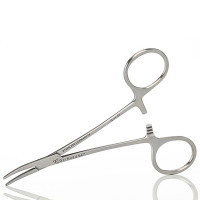 Halstead Mosquito Forceps Extra Delicate Curved Size 5"