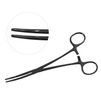 Rochester Carmalt Forceps Curved 8" Gun Metal Coated