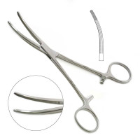 Rochester Carmalt Forceps 8" Curved Left Hand