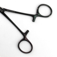 Rochester Carmalt Forceps Straight 6 1/4" Gun Metal Coated