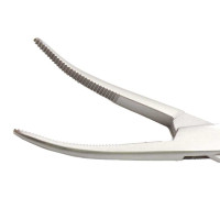 Dandy Forceps 5 1/2" Curved Sideways