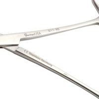 Dandy Forceps 5 1/2" Curved Sideways